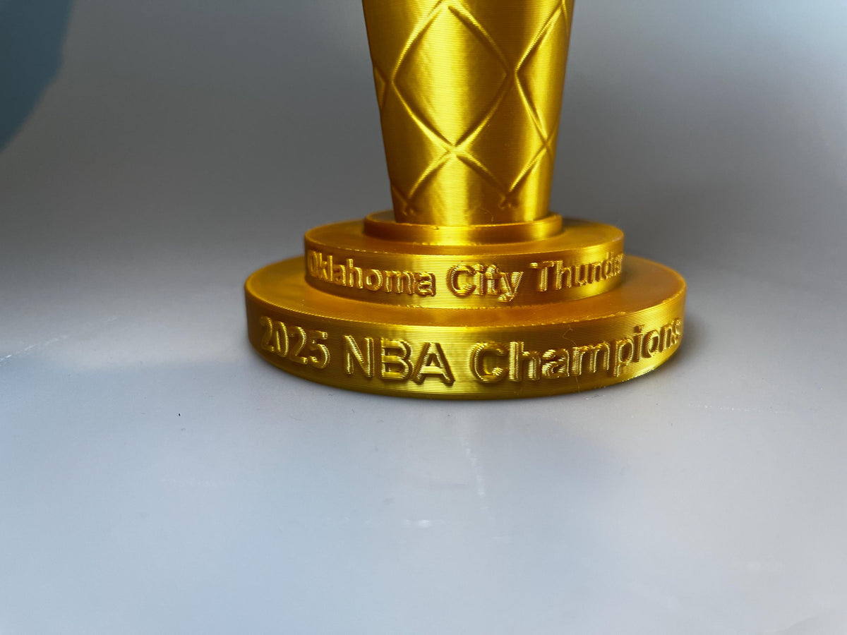 NBA Championship Memorabilia Trophy Replica CAVS OKC Knicks Spurs