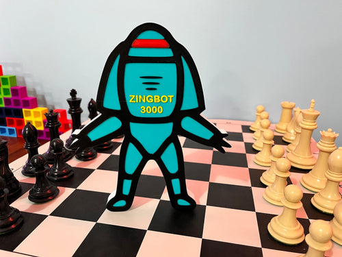 3D Printed Big Brother Zingbot 3000 Display
