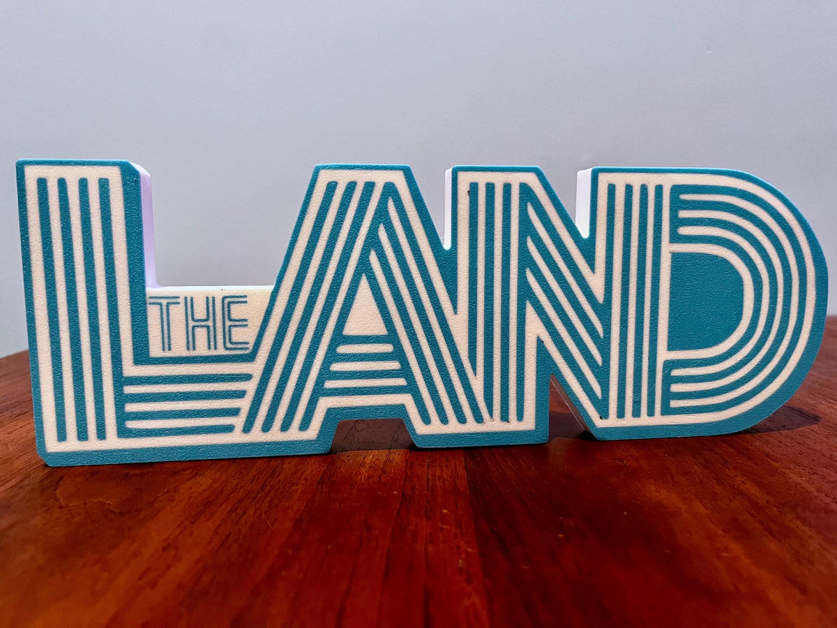 Cleveland CAVS Cavaliers 3D Printed City Jersey Logo THE LAND Display