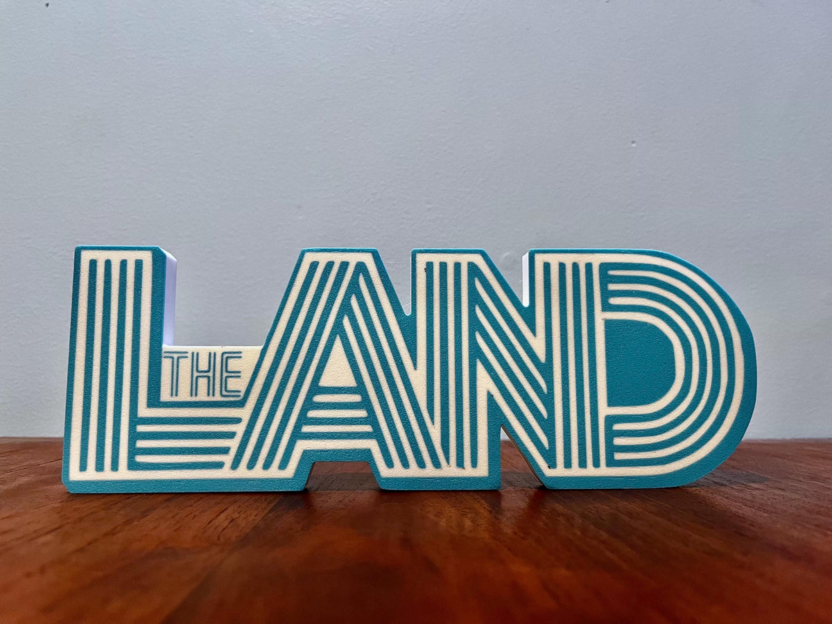 Cleveland CAVS Cavaliers 3D Printed City Jersey Logo THE LAND Display