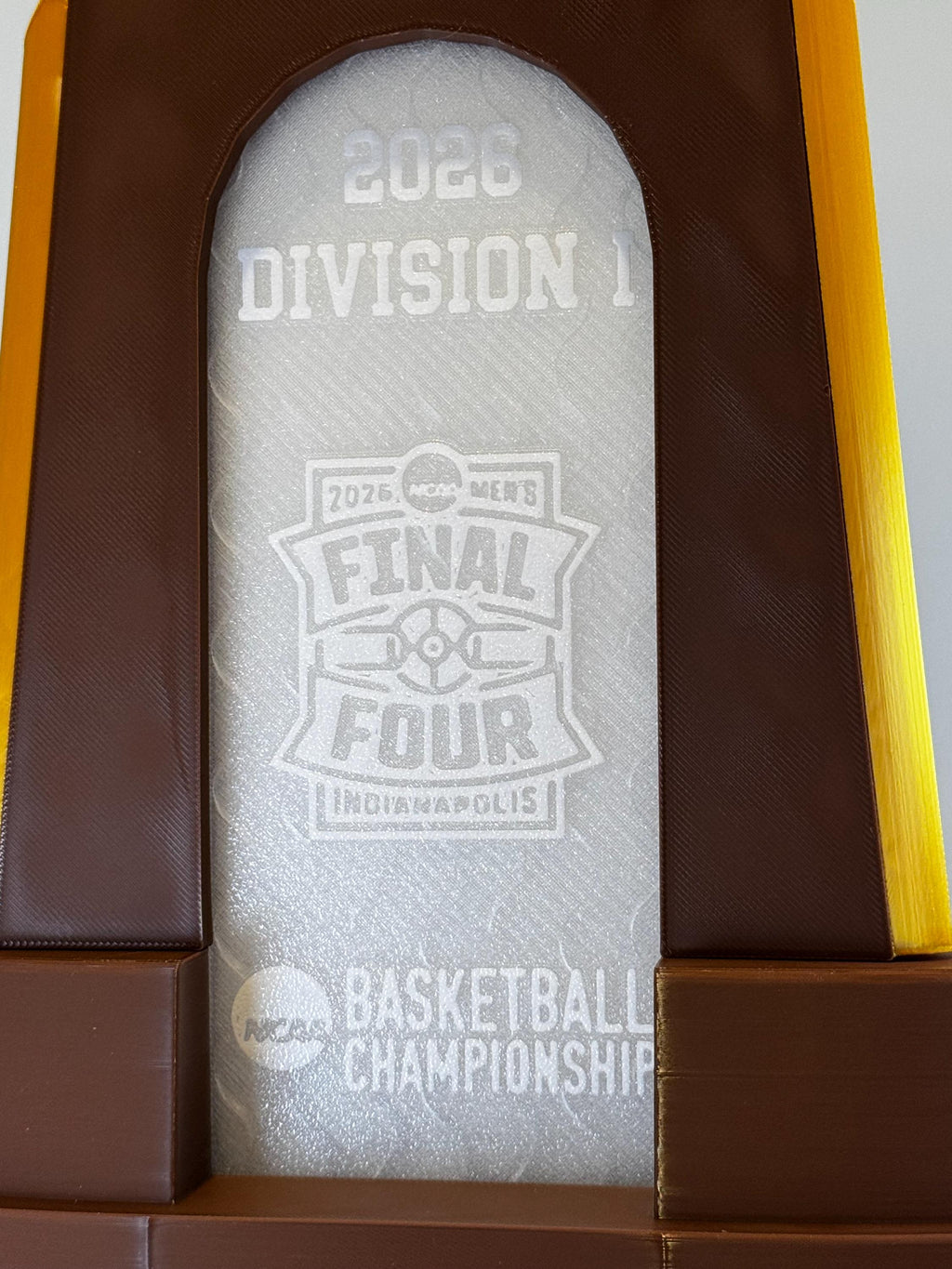 3D Printed 2026 Women's Men's Basketball Volleyball Championship Final Four Trophy