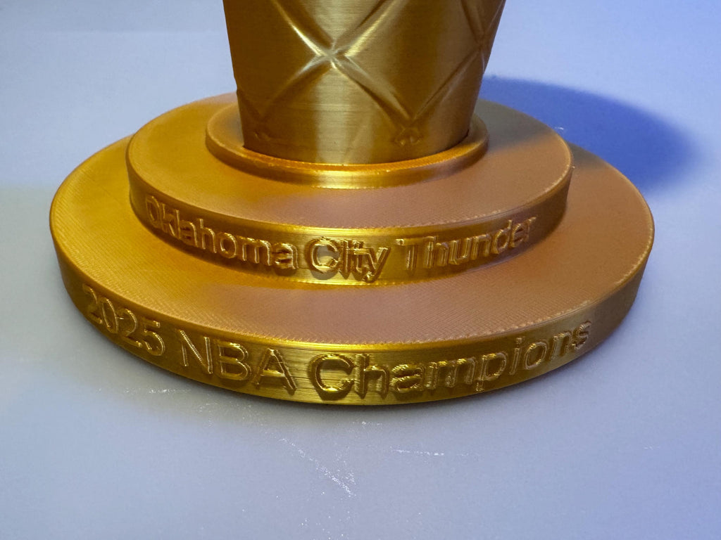 NBA Championship Memorabilia Trophy Replica CAVS OKC Knicks Spurs