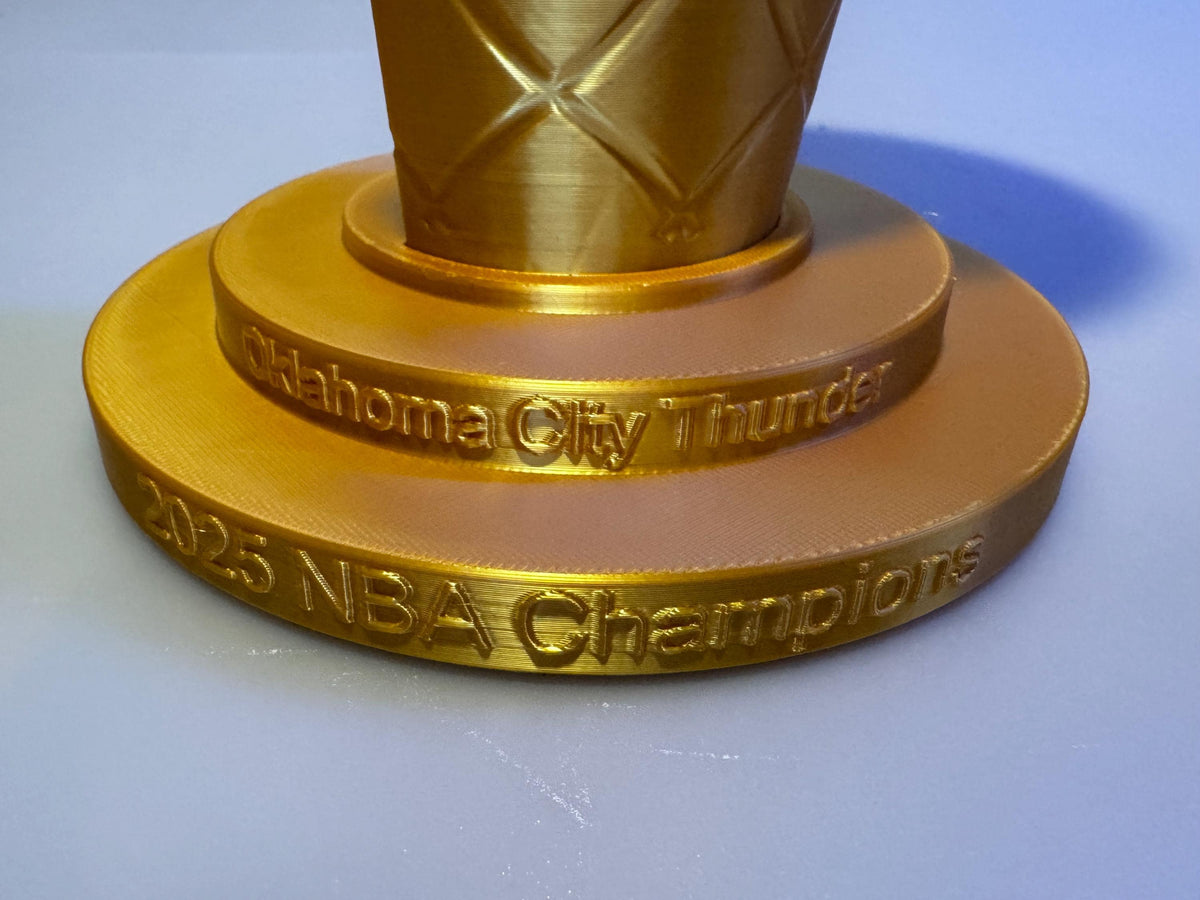 NBA Championship Memorabilia Trophy Replica CAVS OKC Knicks Spurs