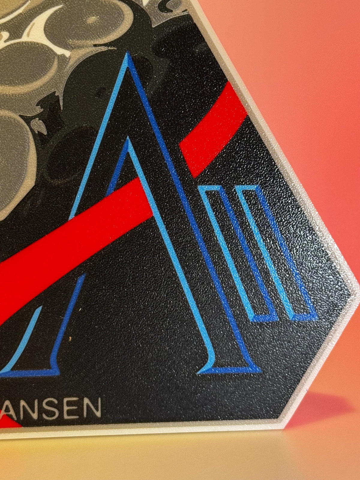 3D Printed NASA Artemis I & II Mission Insignia Badge Display Sign