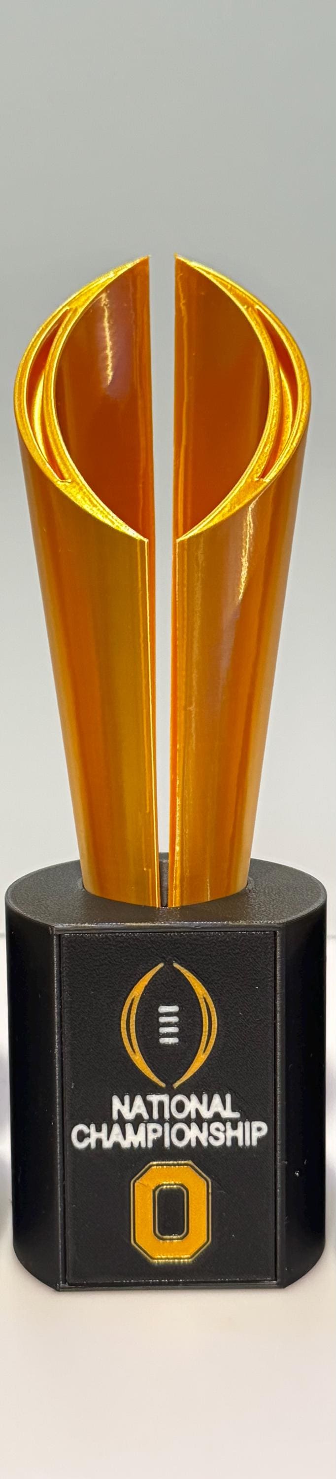 3D Printed Customizable CFP Trophy Inspired Pen Holder Desk Display