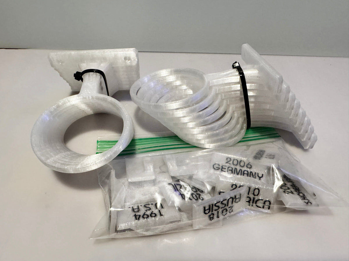 3D Printed Adidas World Cup Size 1 Mini Ball Wall Mount Display