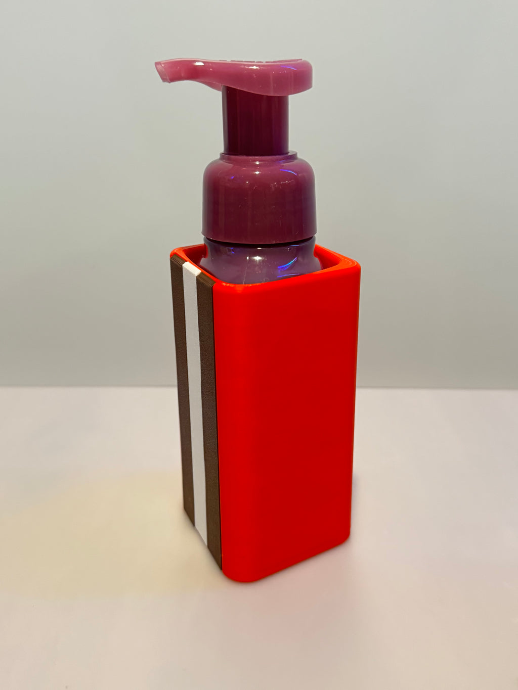 3D Printed Cleveland Browns Soap Holder for Bath & Body Works Foaming Soap