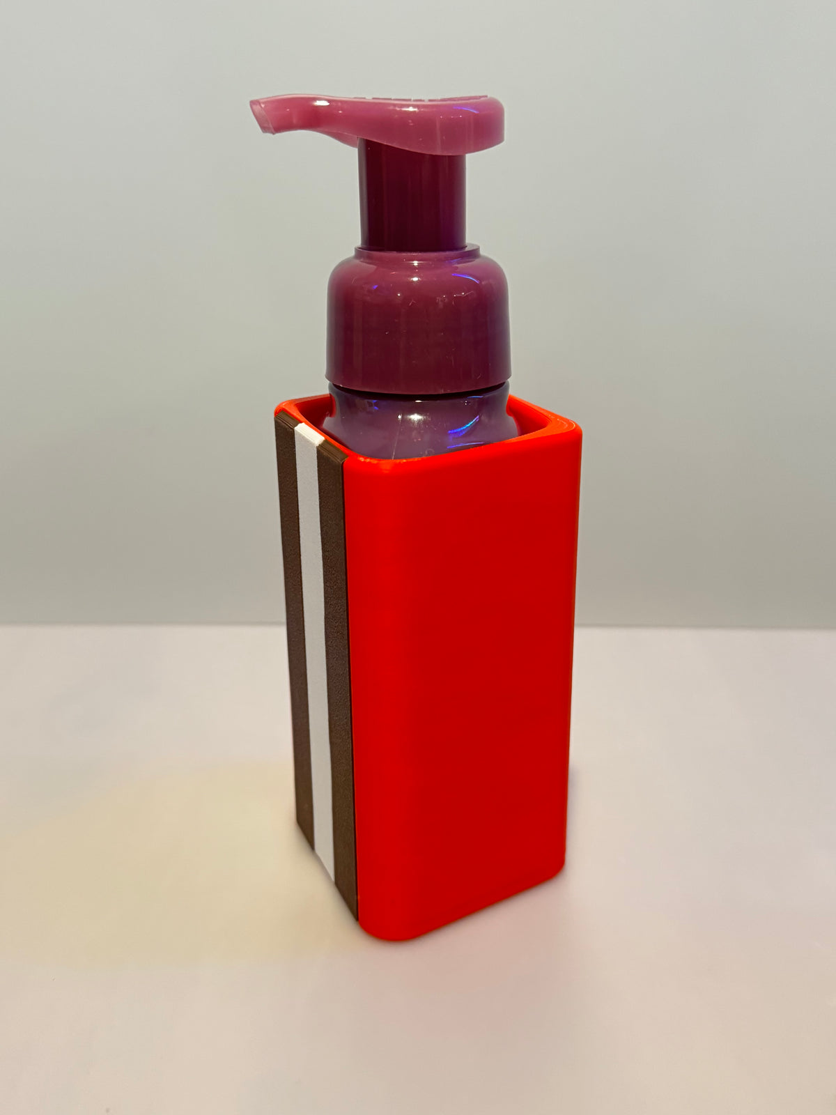 3D Printed Cleveland Browns Soap Holder for Bath & Body Works Foaming Soap