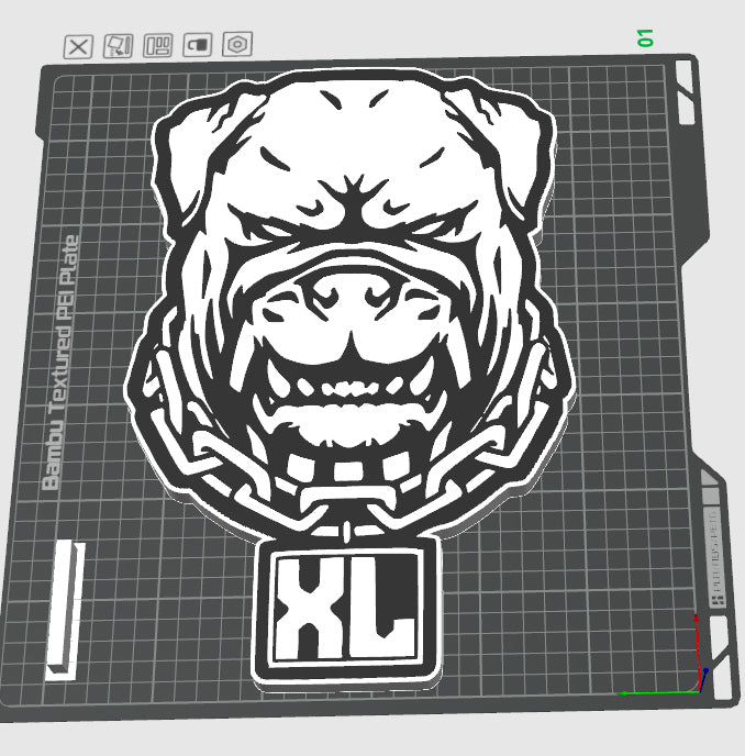 Custom Order 3D Printed Dawg Pound and Dawgs