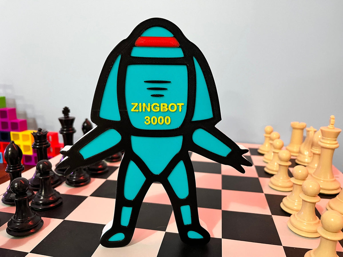 3D Printed Big Brother Zingbot 3000 Display