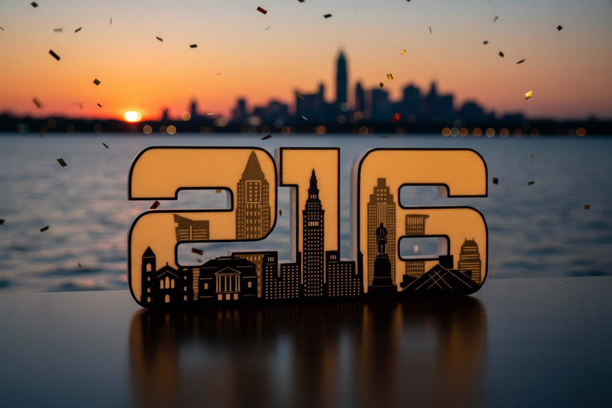 CLE 216 Cleveland Skyline Hero Shot