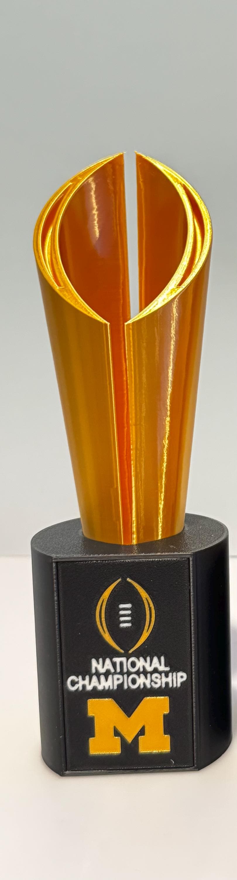 3D Printed Customizable CFP Trophy Inspired Pen Holder Desk Display