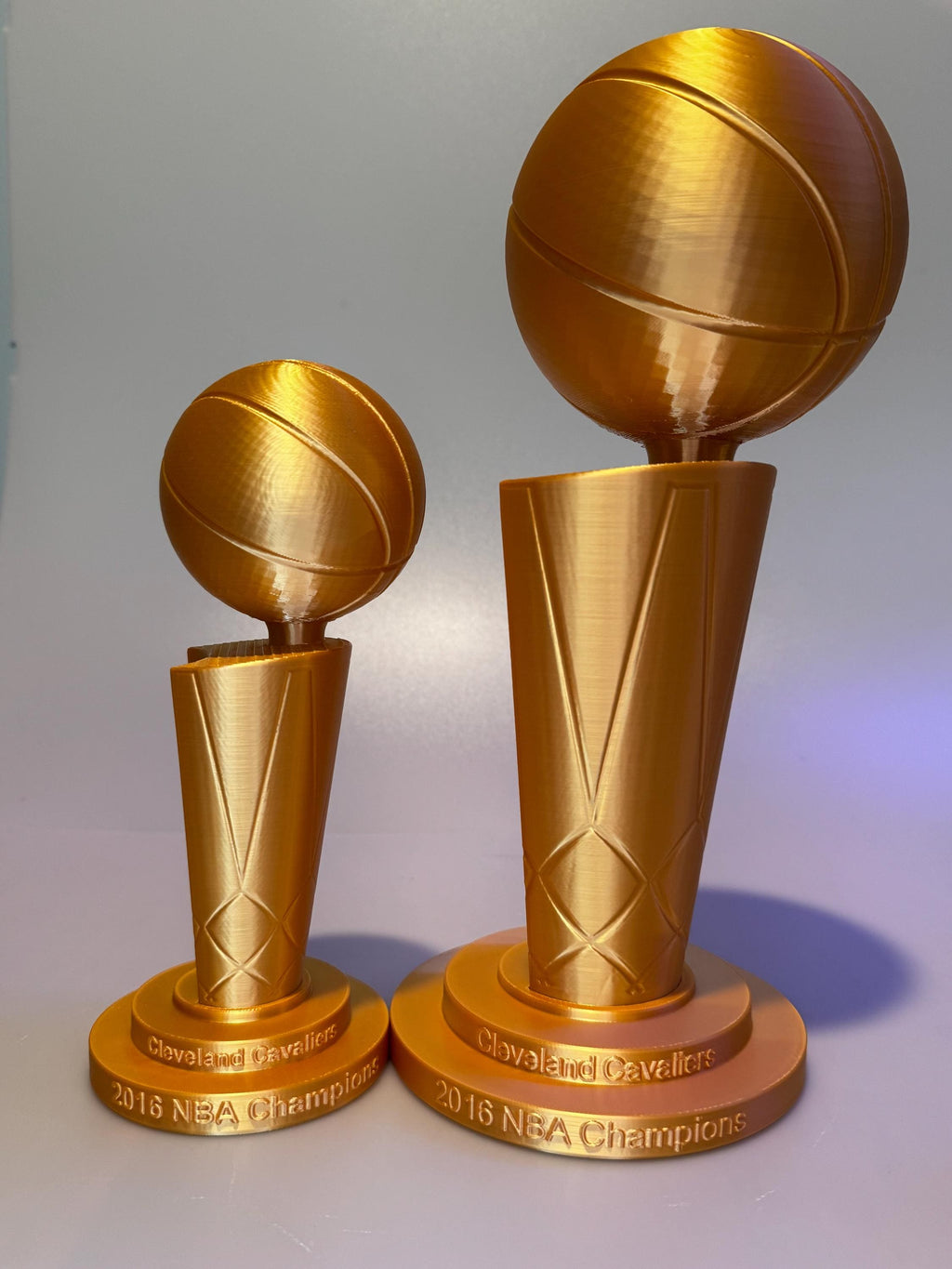 NBA Championship Memorabilia Trophy Replica CAVS OKC Knicks Spurs