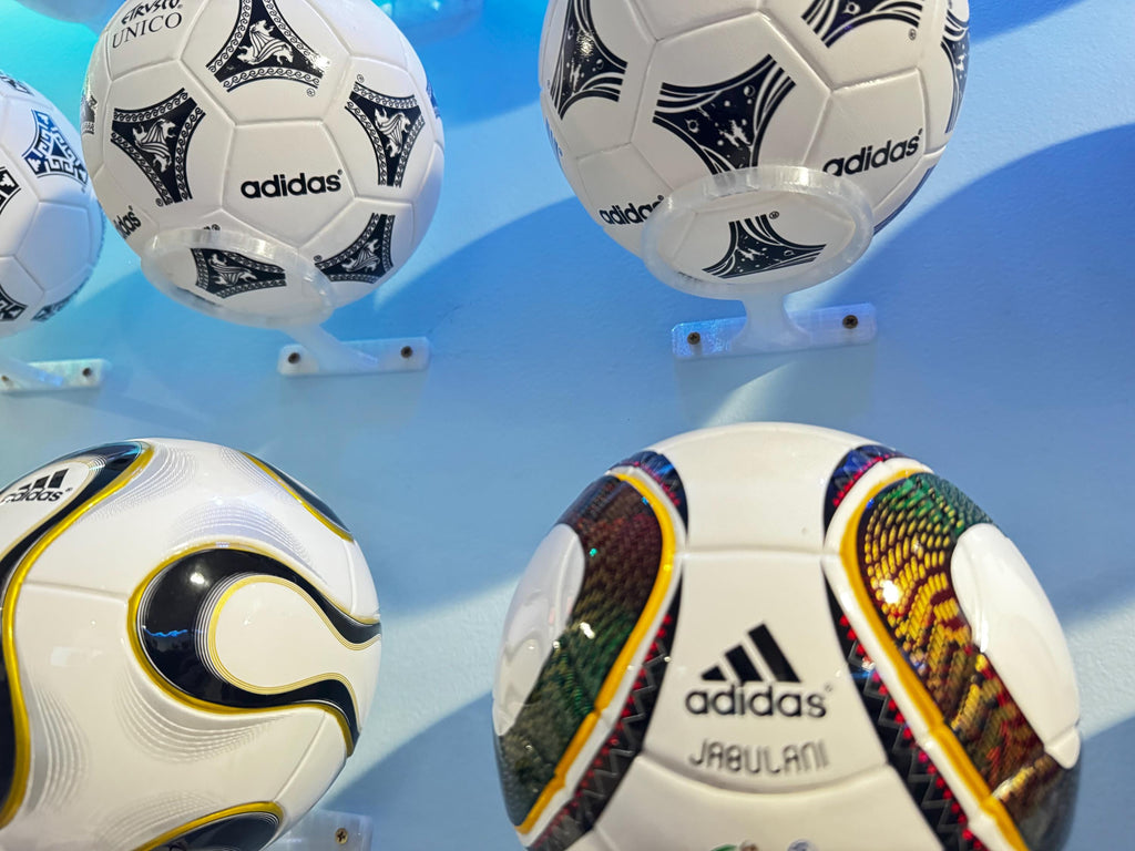 3D Printed Adidas World Cup Size 1 Mini Ball Wall Mount Display