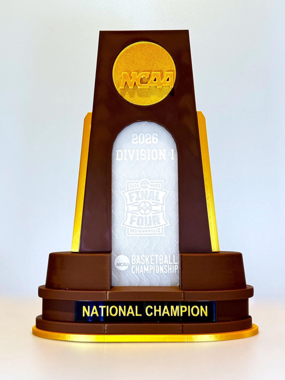 3D Printed 2026 Women's Men's Basketball Volleyball Championship Final Four Trophy