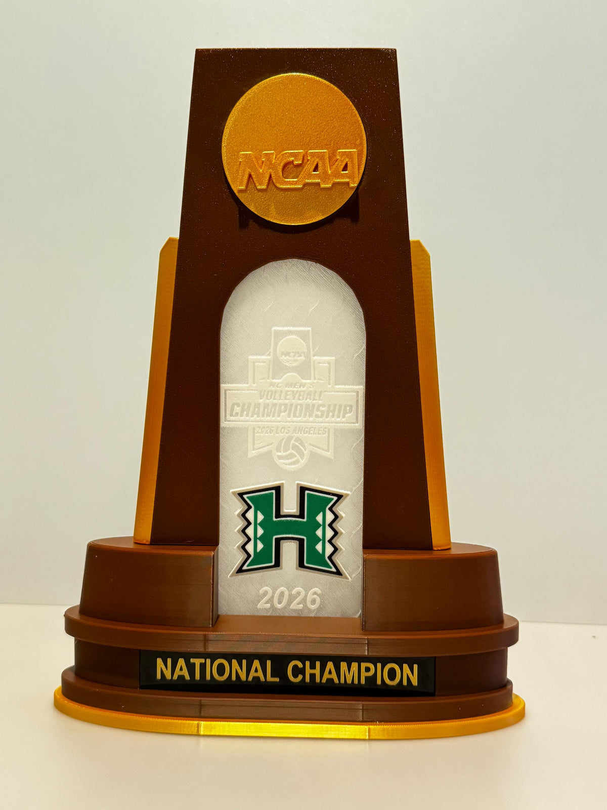 3D Printed 2026 Women's Men's Basketball Volleyball Championship Final Four Trophy